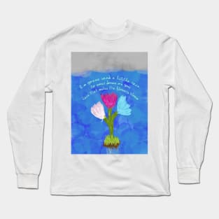 Kill The Messenger Lyric Poster Long Sleeve T-Shirt